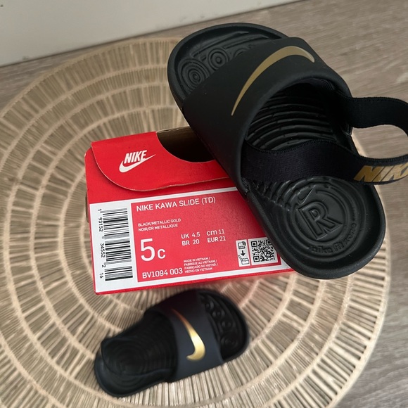 Brand New !! NIKE KAWA SLIDE (TD) 5C - Picture 5 of 6
